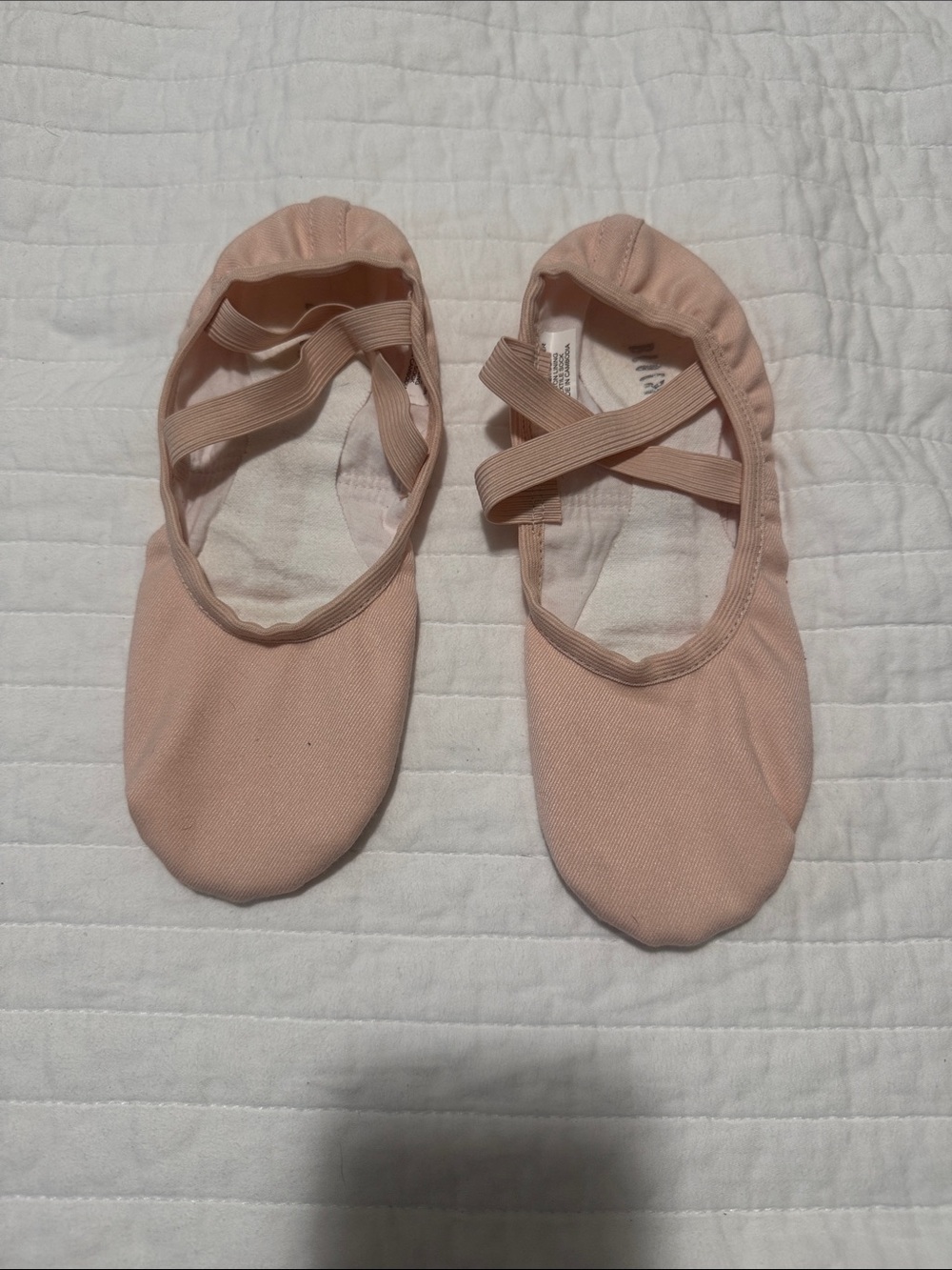 Bloch Ballet Slippers in Light Pink